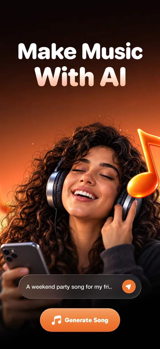 Hitz AI screenshot: make music with AI